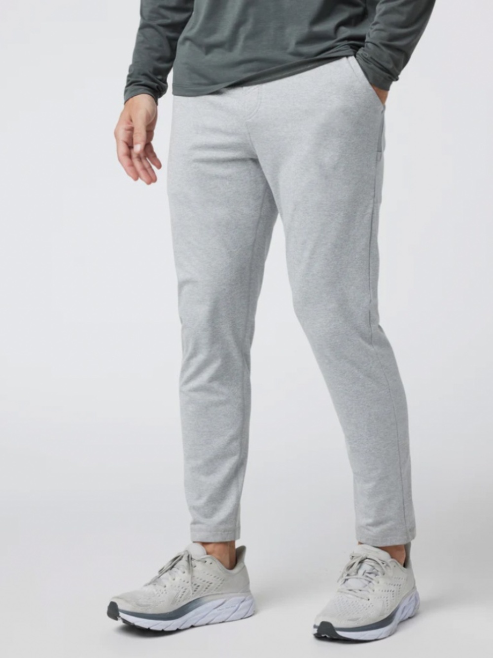 Vuori | Coronado Light Gray Men's Jogger Sweatpants